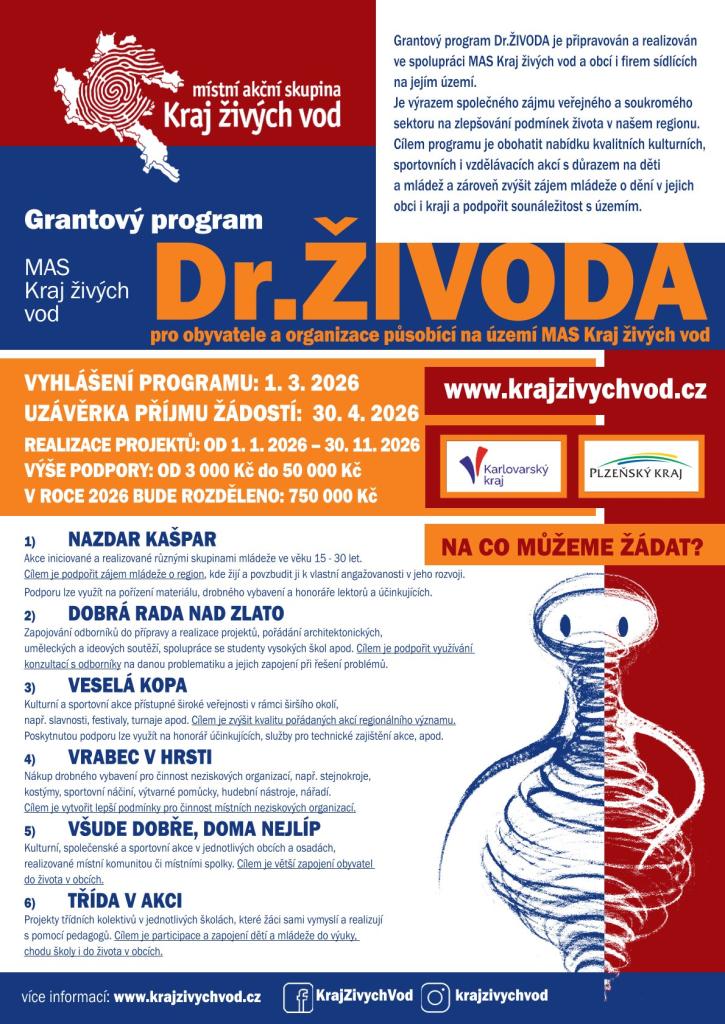 Dr. ŽIVODA - kraj živých vod