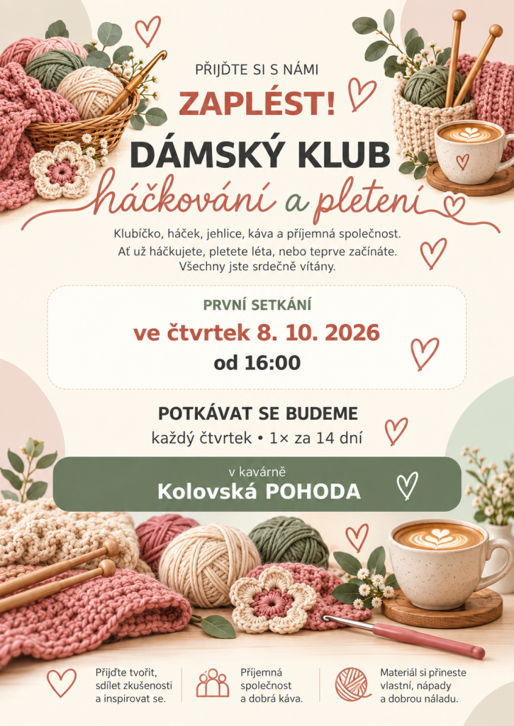 Dámský klub háčkování a&nbsp;pletení